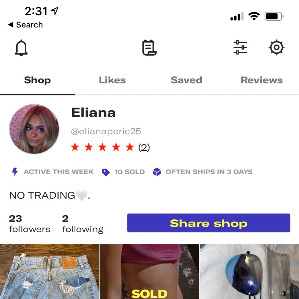 MY DEPOP